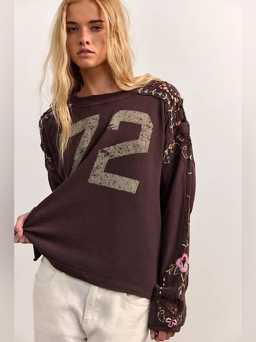 NWT! Free People We The Free Lilith Tee Sz XS